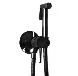 Гигиенический душ Rea Loop Lungo black metallic B5656