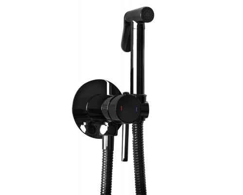 Гигиенический душ Rea Loop Lungo black metallic B5656