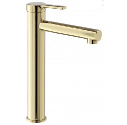Смеситель для умывальника Rea Pixel gold B6215