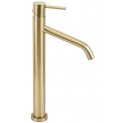 Смеситель для умывальника Rea Level gold matt B6217