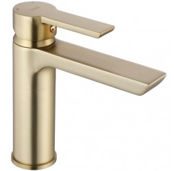 Смеситель для умывальника Rea Argus gold matt B6410