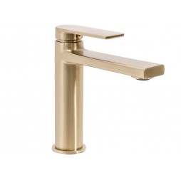 Смеситель для умывальника Rea Verso Brush Gold B6555