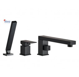 Смеситель для ванны Rea Glen Black B6630