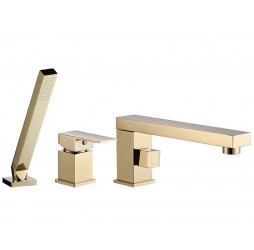 Смеситель для ванны Rea Glen Gold B6631