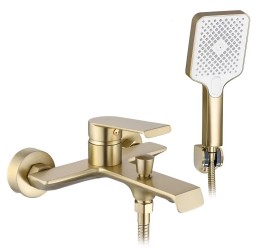 Смеситель для ванны Rea Hass gold matt B7100