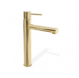 Смеситель для умывальника Rea Tess Gold B8803