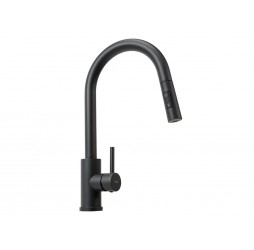 Смеситель для мойки Rea Fresh black matt B9147