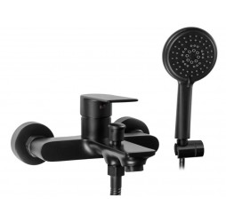 Смеситель для ванны Rea Mayson Black B9634