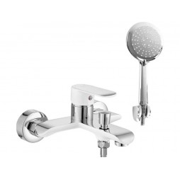 Смеситель для ванны Rea Bloom White Chrome B9918