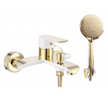 Смеситель для ванны Rea Bloom White Gold B9932