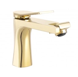 Смеситель для умывальника Rea Soul Gold B9959