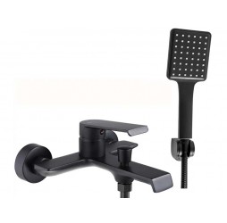 Смеситель для ванны Rea Hass Black B9967