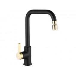 Смеситель для мойки Rea Polo Black Gold B9980