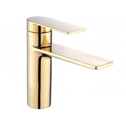 Смеситель для умывальника Rea Storm Gold B9981