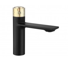 Смеситель для умывальника Rea Storm Black Gold B9987