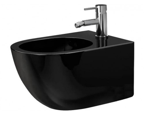 Биде подвесное Rea Carlo Mini Black matt C6380