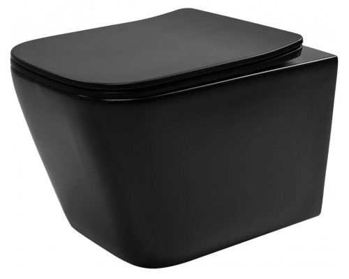 Унитаз подвесной Rea Julio Black matt C6550