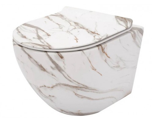 Унитаз подвесной Rea Carlos rimless Lava matt C8004