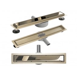 Трап для душа Rea Pure Neo Mirror Gold Pro 600 G5610