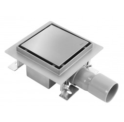 Трап для душа Rea Neo 150x150 nikiel matt G6207