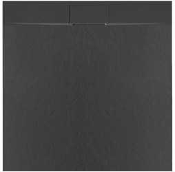 Душевой поддон Rea Bazalt Black 90*90 K3307