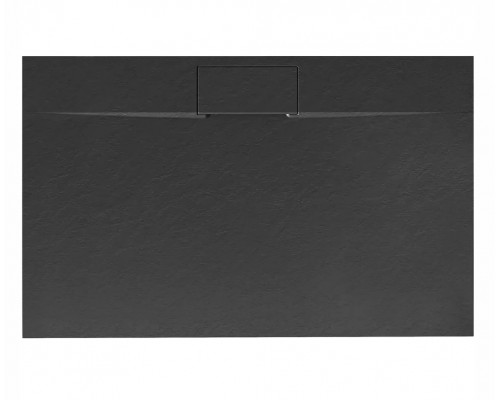 Душевой поддон Rea Bazalt Long black 80*120 K3324