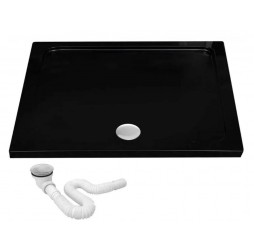 Душевой поддон Rea Savoy Black 80x100 K4087