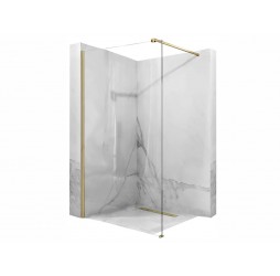 Душевая стенка Rea Aero gold matt 90x195 K4700