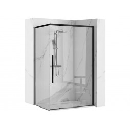 Душевой уголок Rea Solar Black 80x100 K6310