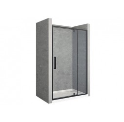 Душевая дверь Rea Rapid Swing black 120 K6413