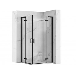 Душевой уголок Rea Hugo Double black 100x100 K6602