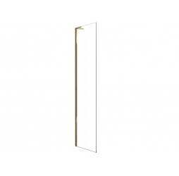 Душевая стенка Rea Hugo gold brush 90 K6613