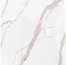 Душевой поддон Rea Magnum Carrara White 90x90 K7005