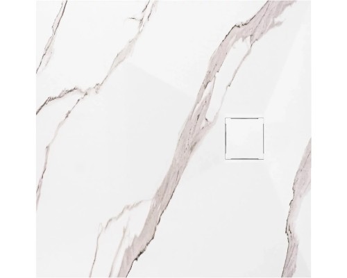 Душевой поддон Rea Magnum Carrara White 90x90 K7005