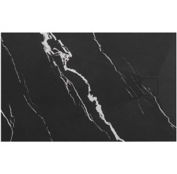 Душевой поддон Rea Magnum Carrara Black 80x100 K7007