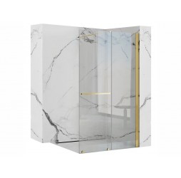 Душевая стенка Rea Cortis gold 100 K8484