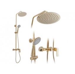 Душевая система Rea Roger Gold matt P0692