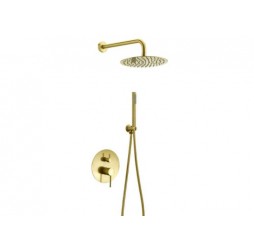 Душевая система Rea Lungo Gold P4110