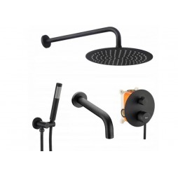 Душевая система Rea Lungo Black P4112