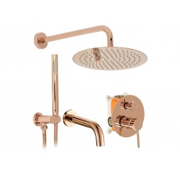 Душевая система Rea Lungo rose gold P6610