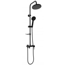 Душевая система Rea Luis Black P7005