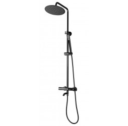 Душевая система Rea Lungo black metallic P8763