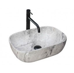 Умывальник Rea Livia Stone matt U3800