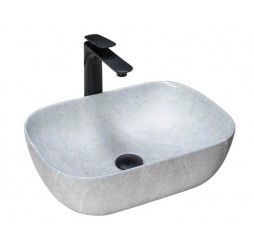 Умывальник Rea Livia Grey matt U3801