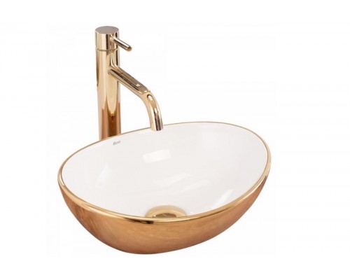 Умывальник Rea Sofia Mini White Gold U6334