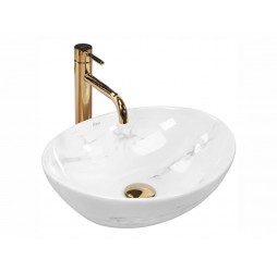 Умывальник Rea Sofia Nature Marble U6605