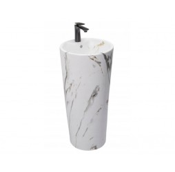 Умывальник Rea Blanka Marble Marmur matt U8704