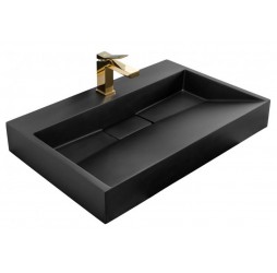 Умывальник Rea Goya Black 70 U8802