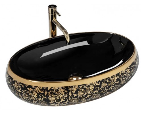 Умывальник Rea Meryl Black U8811