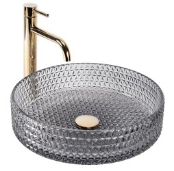 Умывальник Rea Cristal 39 Grey U8880